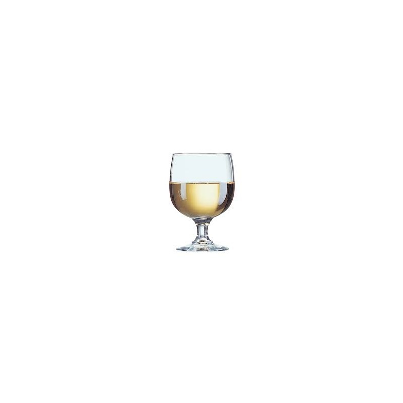 12 verres à vin - 19 cl - Transparent